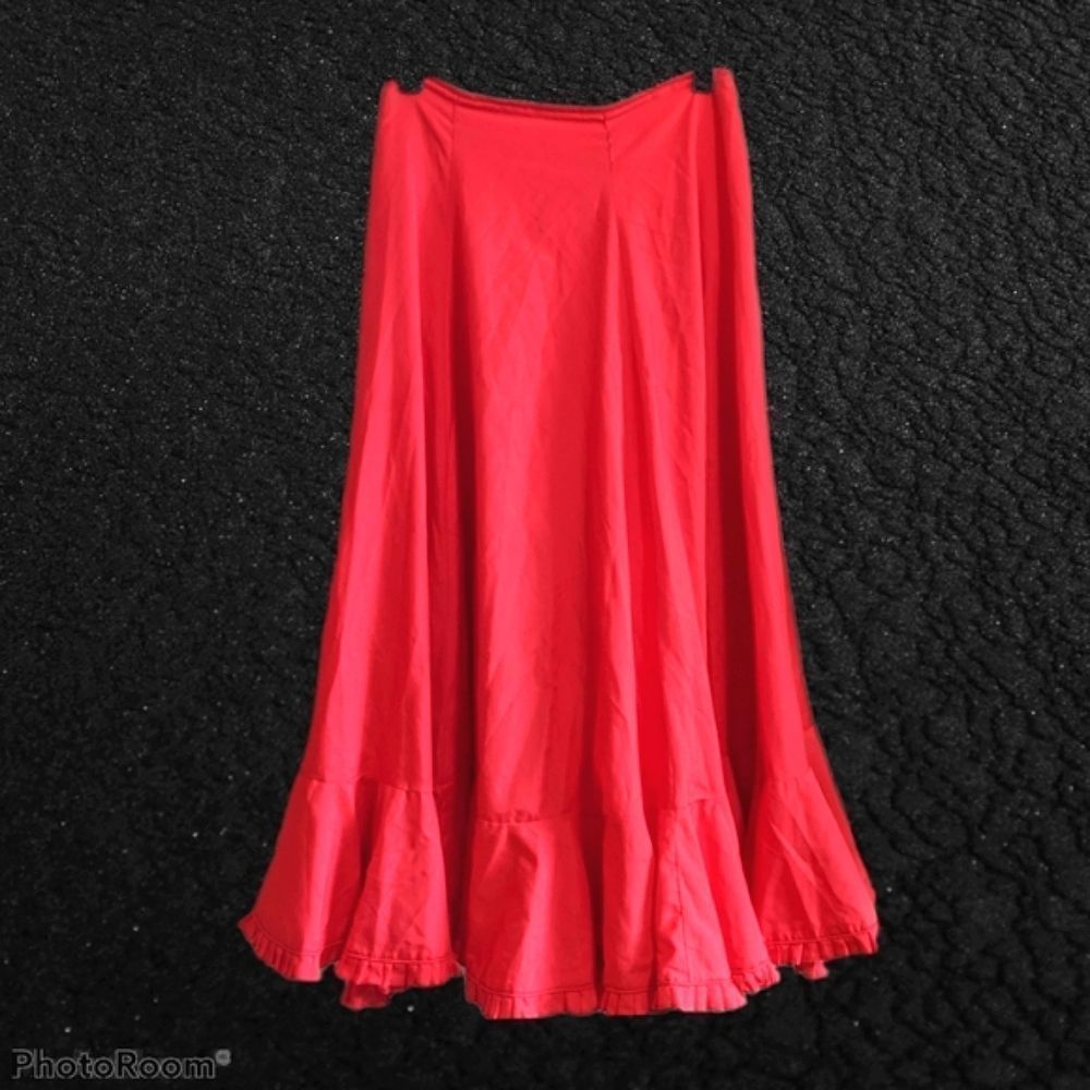 Red Skirt Slip.